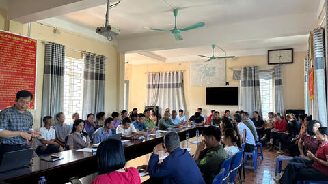 Tập huấn hướng dẫn kỹ thuật trồng và chăm sóc cây Trám đen lấy quả tại Lai Châu