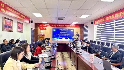 Tập huấn Sử dụng hệ thống Quản lý văn bản và hồ sơ công vụ mật của chính phủ cho cán bộ phụ trách tại các sở ngành