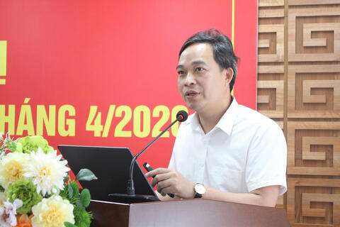 SỞ KHOA HỌC VÀ CÔNG NGHỆ THAM DỰ, BÁO CÁO TẠI HỘI NGHỊ BÁO CÁO VIÊN CẤP TỈNH THÁNG 4/2026