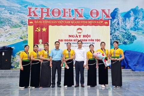 Ngày Đại đoàn kết dân tộc xã Khoen On tỉnh Lai Châu