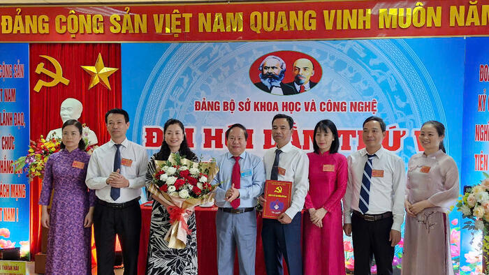 Đại hội Đảng bộ Sở Khoa học và Công nghệ lần thứ V nhiệm kỳ 2025 -2030 thành công tốt đẹp