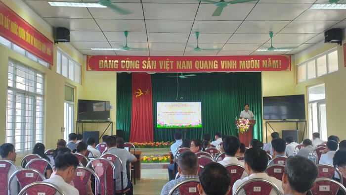 Tổ chức lớp tập huấn Chuyển đổi số tại các xã của tỉnh Lai Châu