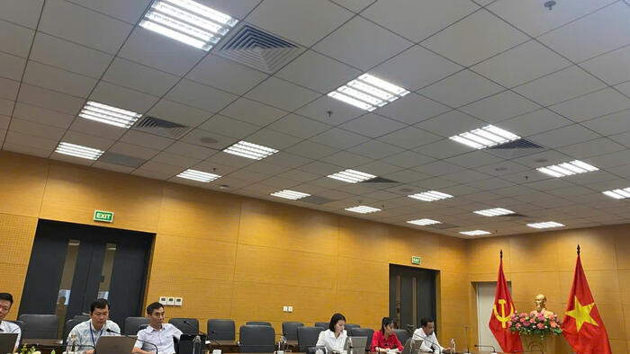 Sở Khoa học và Công nghệ Lai Châu làm việc với Cục Viễn thông về việc phủ sóng di động các thôn/bản lõm sóng trên địa bàn tỉnh Lai Châu