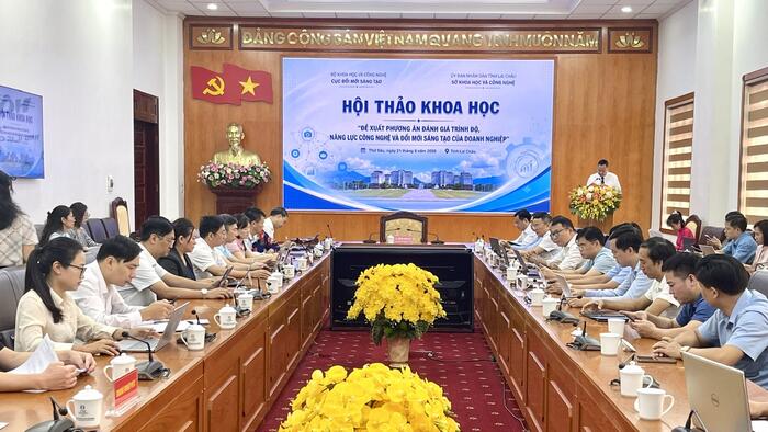 Hội thảo khoa học “Đề xuất phương án đánh giá trình độ, năng lực công nghệ và đổi mới sáng tạo của doanh nghiệp”