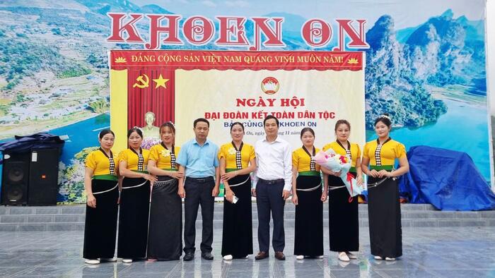Ngày Đại đoàn kết dân tộc xã Khoen On tỉnh Lai Châu