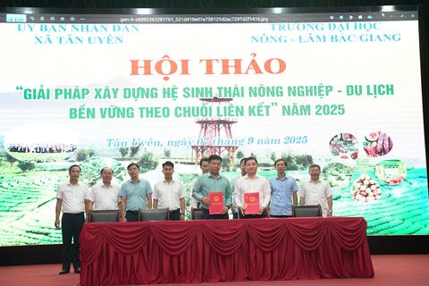 Hội thảo “Giải pháp xây dựng Hệ sinh thái nông nghiệp du lịch xanh, bền vững theo chuỗi liên kết” năm 2025