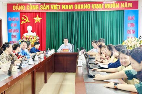 Lễ công bố khai trương hệ thống quản lý trực tuyến các nhiệm vụ khoa học và công nghệ theo thời gian thực