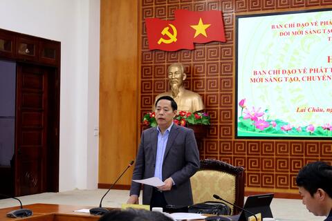 Hội nghị Ban Chỉ đạo về phát triển khoa học, công nghệ, đổi mới sáng tạo, chuyển đổi số và Đề án 06 tỉnh Lai Châu năm 2025