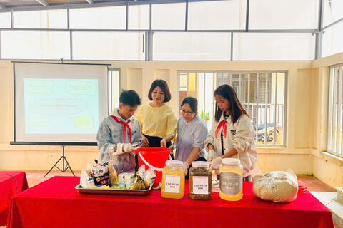 TẬP HUẤN ỨNG DỤNG CHẾ PHẨM IMO NĂM 2026 TẠI TRƯỜNG TIỂU HỌC, TRUNG HỌC CƠ SỞ SÙNG PHÀI