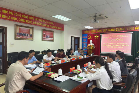 Nghiệm thu đề tài “Xây dựng và quản lý chỉ dẫn địa lý “Chè Lai Châu” cho các sản phẩm chè của tỉnh Lai Châu”