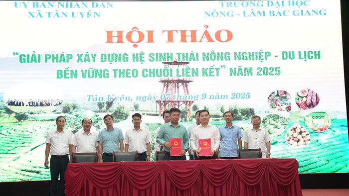 Hội thảo “Giải pháp xây dựng Hệ sinh thái nông nghiệp du lịch xanh, bền vững theo chuỗi liên kết” năm 2025