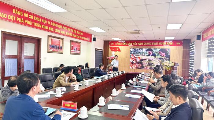 Hội thảo “Xin ý kiến về logo Nhãn hiệu và hoàn thiện quy chế quản lý sử dụng nhãn hiệu chứng nhận sản phẩm quế tại Lai Châu