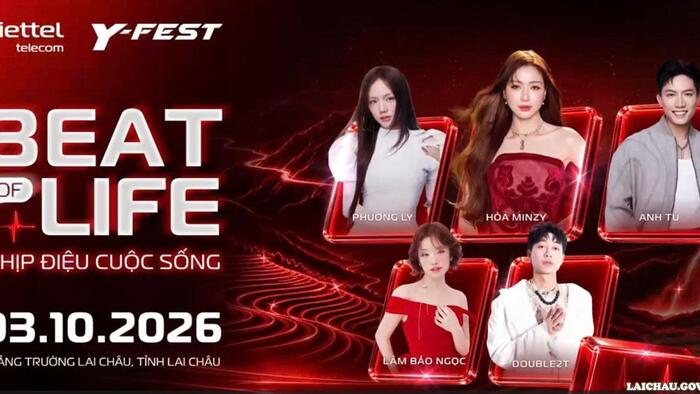 Lai Châu sẵn sàng chào đón Viettel Y-Fest 2026 – Nhịp điệu cuộc sống